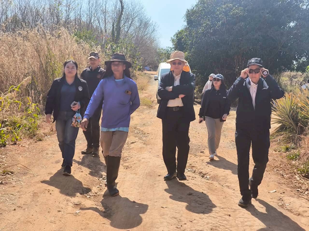 title - สวผ.ต้อนรับคณะผู้ทรงคุณวุฒิ สวก. ติดตามงานวิจัย Geolocation EUDR